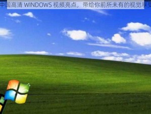 中国高清 WINDOWS 视频亮点，带给你前所未有的视觉享受