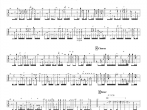 Hotel California吉他谱：经典之作的旋律与和弦探索