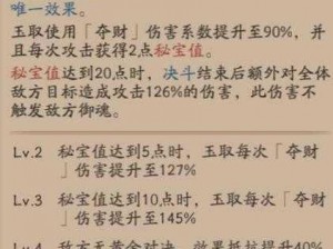 阴阳师SSR玉技能机制详解：掌握专属能力，解锁强力效果