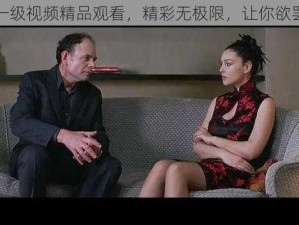 欧美一级视频精品观看，精彩无极限，让你欲罢不能