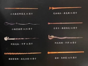 哈利波特魔法觉醒：魔杖长度揭秘，探秘魔杖之秘传