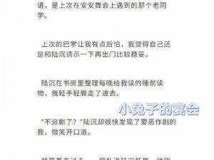 兔子的秘密花园陆沉小说阅读——一款热门的小说阅读 APP