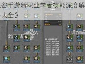 《龙之谷手游新职业学者技能深度解析与加点攻略大全》