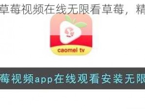 看视频，选草莓视频在线无限看草莓，精彩内容看不停
