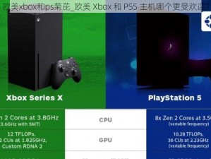 欧美xbox和ps菊芘_欧美 Xbox 和 PS5 主机哪个更受欢迎？