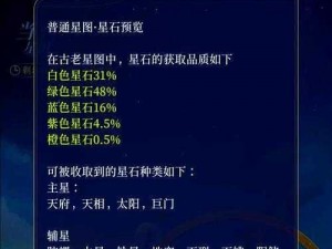 全面解析阴阳西游手游：将星系统玩法深度解读与全面分析