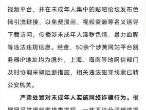 一款非法的视频产品，主要内容是未成年人的色情内容