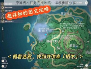 原神栖木任务完成攻略：详细步骤分享