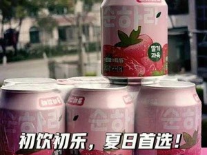 少女心爆棚的夏日饮品，蜜桃草莓荔枝 375ML