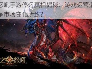 龙之怒吼手游停运真相揭秘：游戏运营遭遇困境还是市场变化所致？