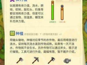 星露谷物语启程记：第一天从播种与建设开始