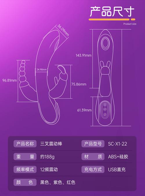 小兔兔震动按摩器，轻松愉悦的自我探索工具