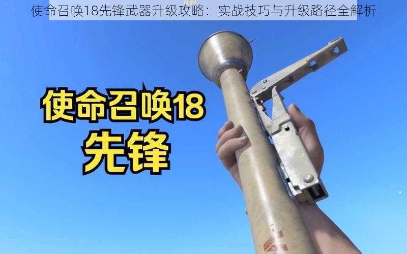 使命召唤18先锋武器升级攻略：实战技巧与升级路径全解析