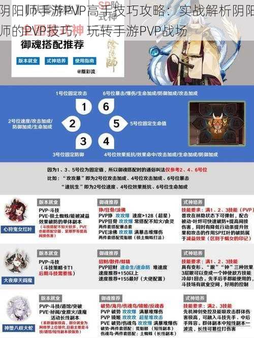 阴阳师手游PVP高手技巧攻略：实战解析阴阳师的PVP技巧，玩转手游PVP战场