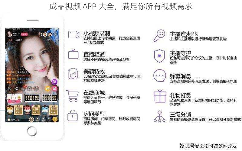 成品视频 APP 大全，满足你所有视频需求