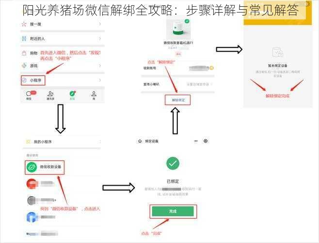 阳光养猪场微信解绑全攻略：步骤详解与常见解答