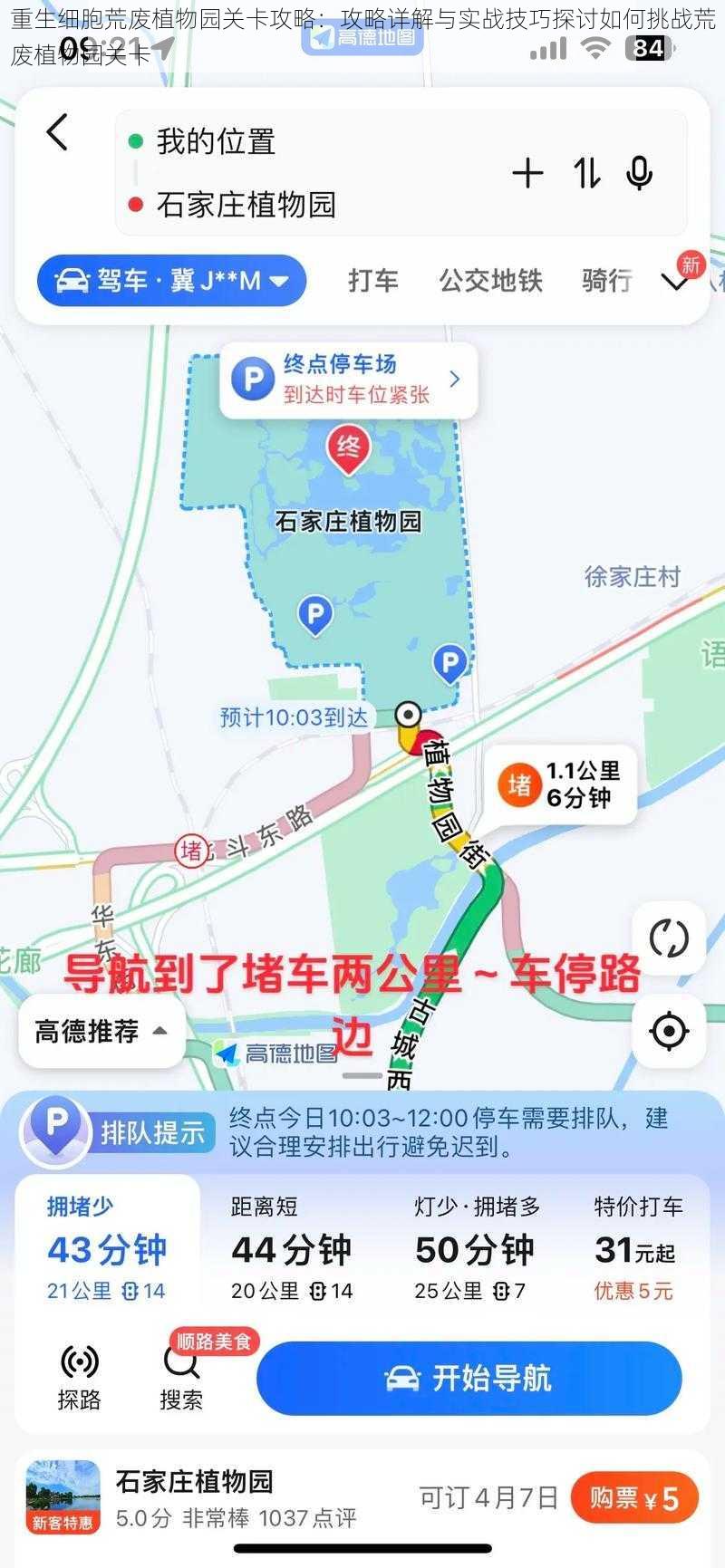 重生细胞荒废植物园关卡攻略：攻略详解与实战技巧探讨如何挑战荒废植物园关卡