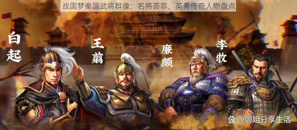 战国梦秦国武将群像：名将荟萃，英勇传奇人物盘点