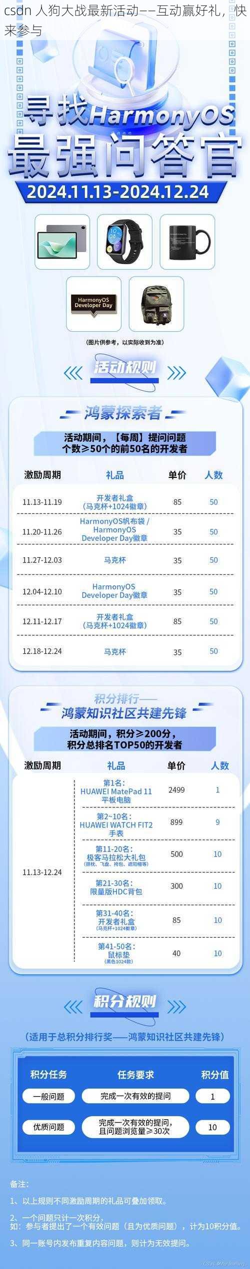 csdn 人狗大战最新活动——互动赢好礼，快来参与