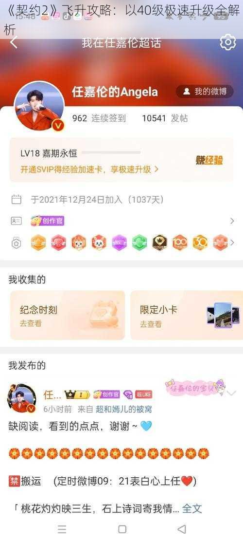 《契约2》飞升攻略：以40级极速升级全解析