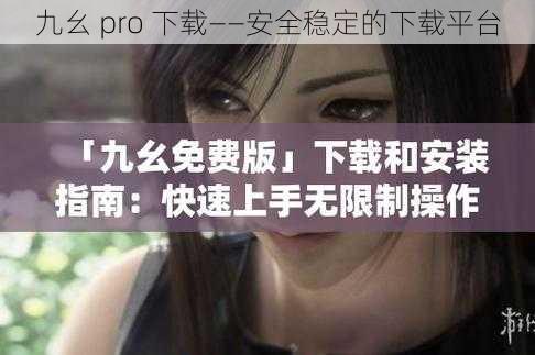 九幺 pro 下载——安全稳定的下载平台