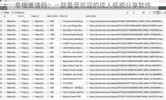 草榴邀请码：一款备受欢迎的成人视频分享软件