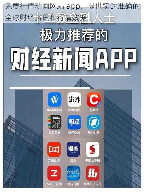 免费行情动画网站 app，提供实时准确的全球财经资讯和行情数据