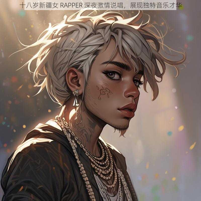 十八岁新疆女 RAPPER 深夜激情说唱，展现独特音乐才华