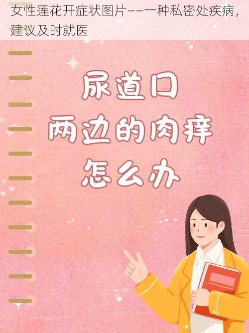 女性莲花开症状图片——一种私密处疾病，建议及时就医