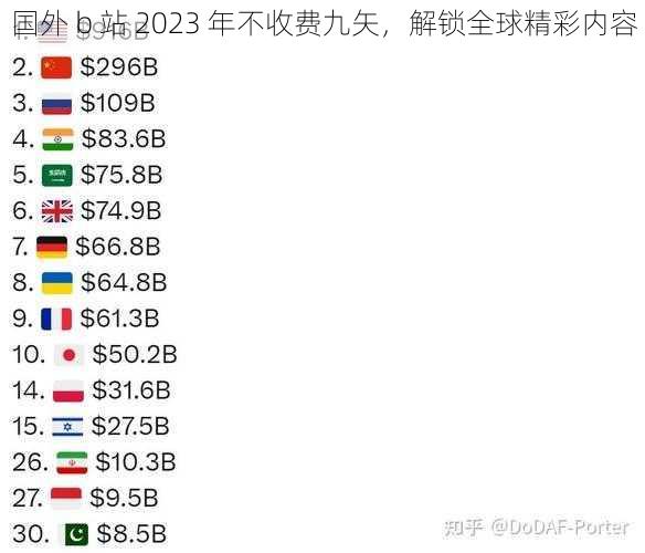 国外 b 站 2023 年不收费九矢，解锁全球精彩内容