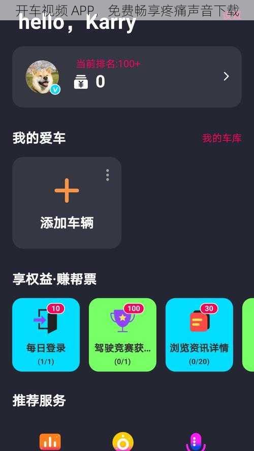 开车视频 APP，免费畅享疼痛声音下载