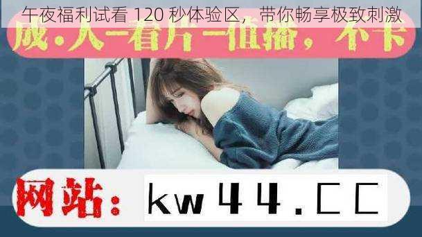 午夜福利试看 120 秒体验区，带你畅享极致刺激