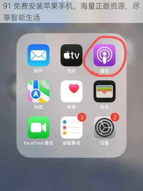 91 免费安装苹果手机，海量正版资源，尽享智能生活