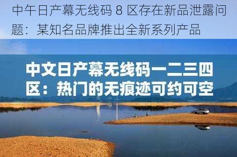 中午日产幕无线码 8 区存在新品泄露问题：某知名品牌推出全新系列产品