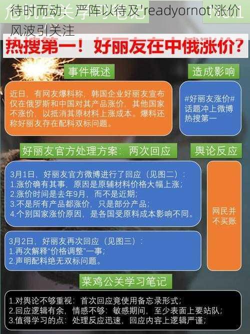 待时而动：严阵以待及'readyornot'涨价风波引关注