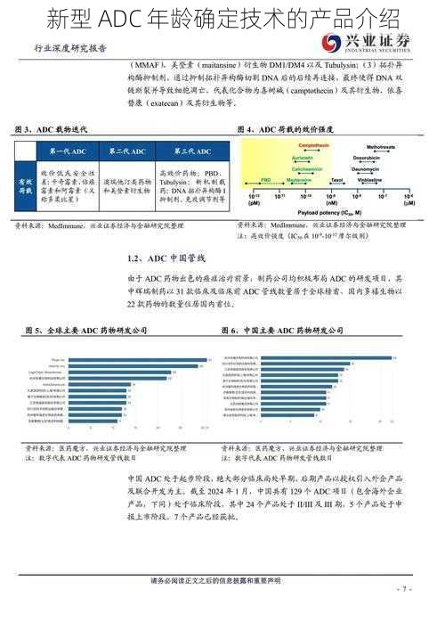 新型 ADC 年龄确定技术的产品介绍