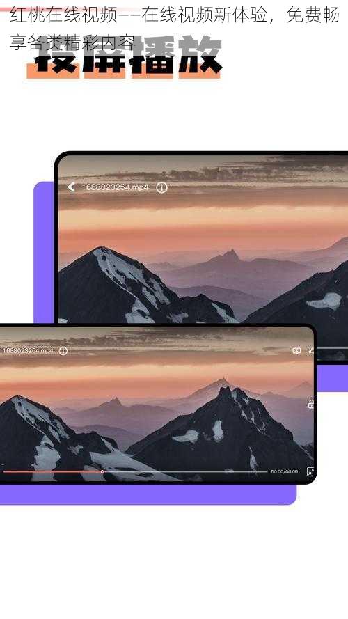 红桃在线视频——在线视频新体验，免费畅享各类精彩内容