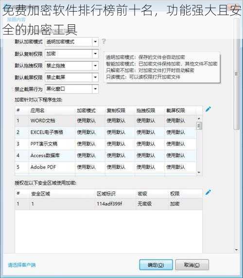 免费加密软件排行榜前十名，功能强大且安全的加密工具