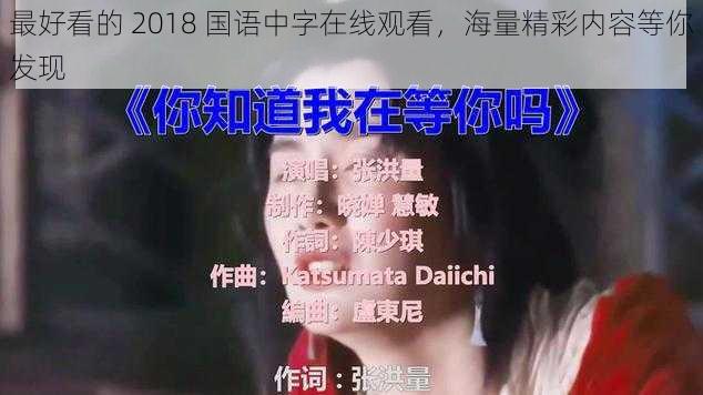 最好看的 2018 国语中字在线观看，海量精彩内容等你发现