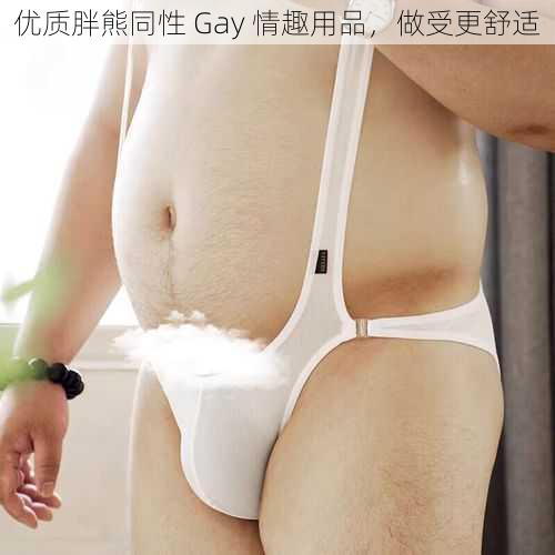 优质胖熊同性 Gay 情趣用品，做受更舒适