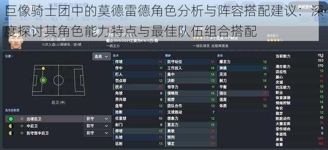 巨像骑士团中的莫德雷德角色分析与阵容搭配建议：深度探讨其角色能力特点与最佳队伍组合搭配