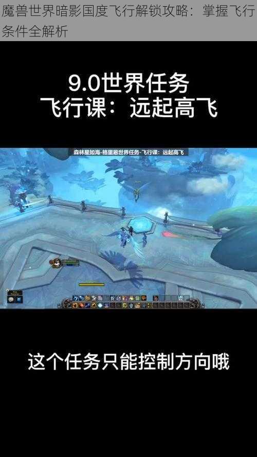 魔兽世界暗影国度飞行解锁攻略：掌握飞行条件全解析