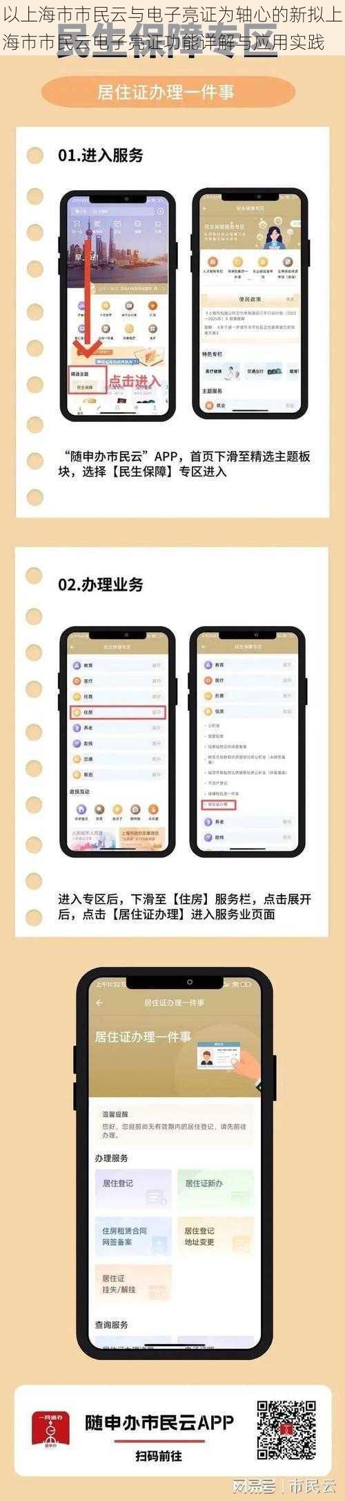以上海市市民云与电子亮证为轴心的新拟上海市市民云电子亮证功能详解与应用实践