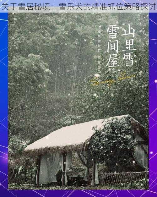 关于雪居秘境：雪乐犬的精准抓位策略探讨