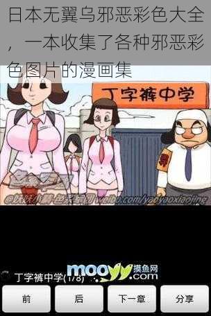 日本无翼乌邪恶彩色大全，一本收集了各种邪恶彩色图片的漫画集