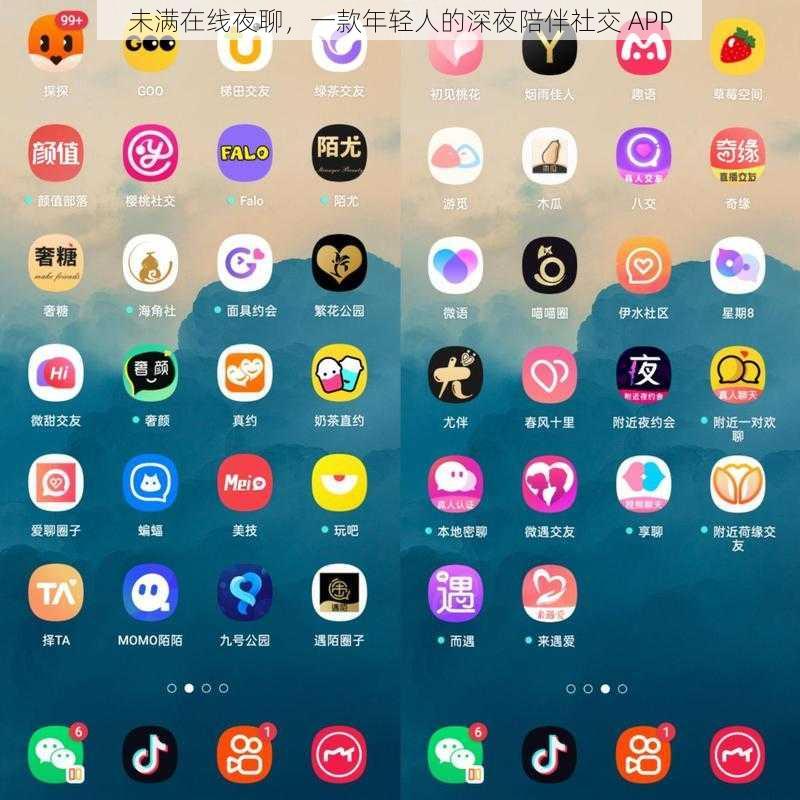 未满在线夜聊，一款年轻人的深夜陪伴社交 APP