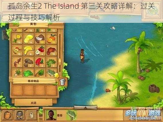 孤岛余生2 The Island 第三关攻略详解：过关过程与技巧解析