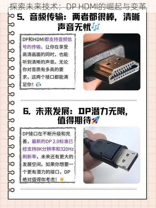 探索未来技术：DP HDMI的崛起与变革