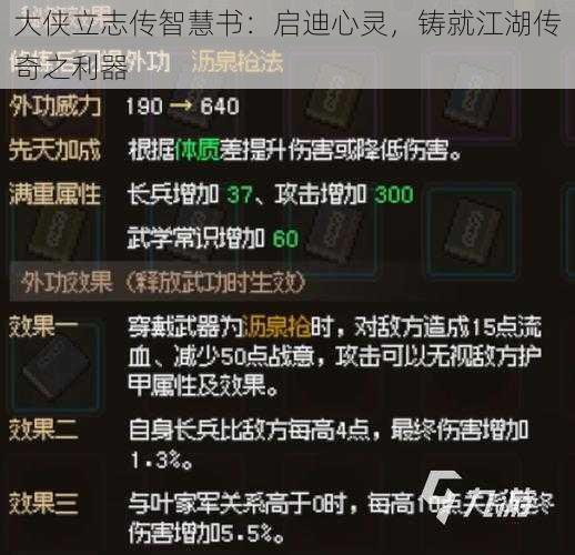 大侠立志传智慧书：启迪心灵，铸就江湖传奇之利器