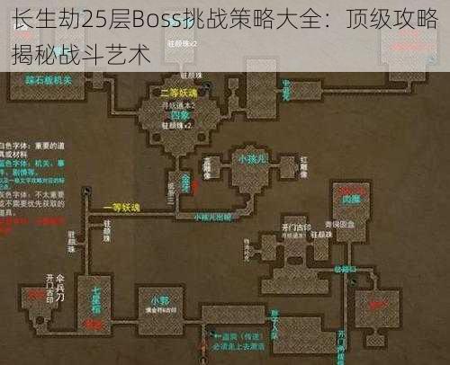 长生劫25层Boss挑战策略大全：顶级攻略揭秘战斗艺术